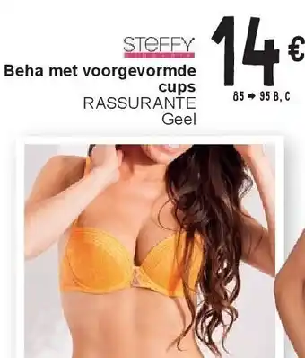 Cora Beha met voorgevormde cups aanbieding