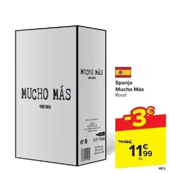 Carrefour Spanje Mucho Más aanbieding