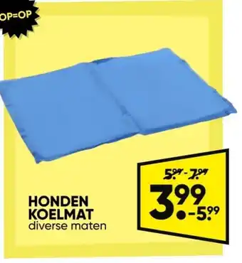 Big Bazar HONDEN KOELMAT aanbieding