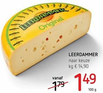 Spar Colruyt Leerdammer naar keuze aanbieding
