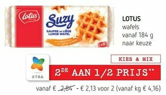 Lotus wafels