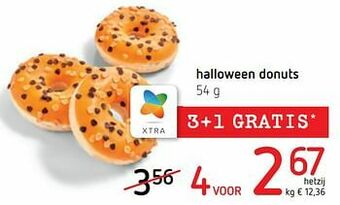 Spar Colruyt Halloween donuts aanbieding