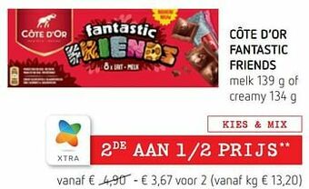 Cote d’or fantastic friends melk of creamy