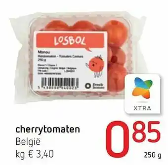 Spar Colruyt Cherrytomaten belgië aanbieding