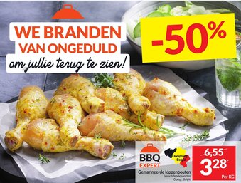 Intermarché Gemarineerde kippenbouten aanbieding