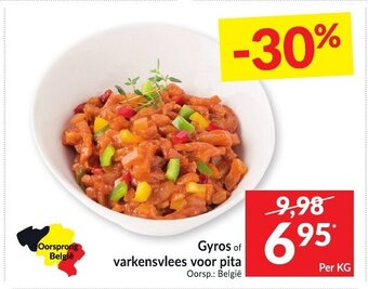 Intermarché Gyros of varkensvlees voor pita aanbieding