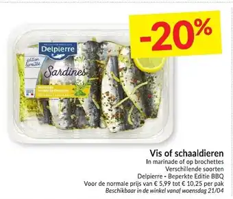 Vis of schaaldieren