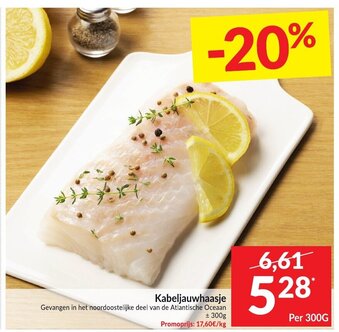 Intermarché Kabeljauwhaasje aanbieding