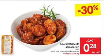 Intermarché Gearomatiseerde aardappelen aanbieding