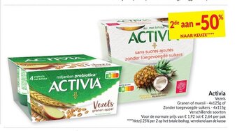 Intermarché Activia aanbieding