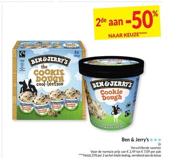 Intermarché Ben & Jerry's aanbieding