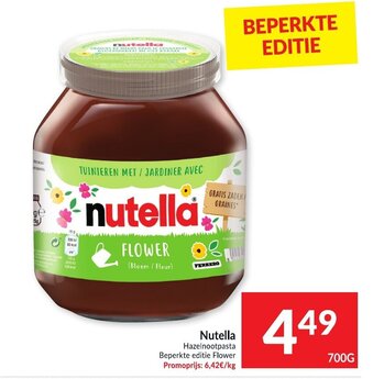 Intermarché Nutella aanbieding