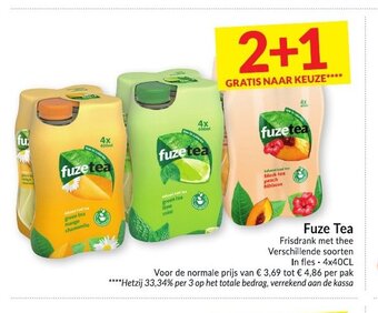 Intermarché Fuze Tea aanbieding