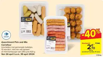 Carrefour Assortiment Pick and Mix 350g aanbieding