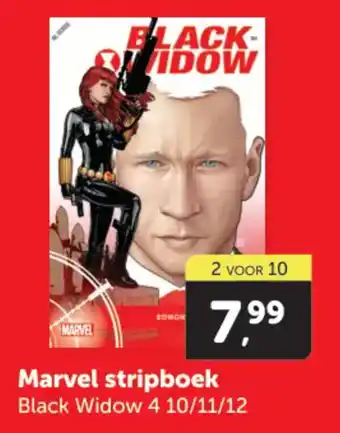 Boekenvoordeel Marvel stripboek aanbieding