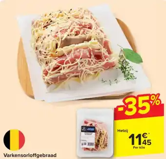Carrefour Market Varkensorloffgebraad aanbieding