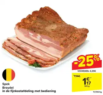 Carrefour Market Spek Breydel 100g aanbieding