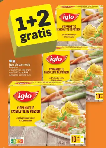 Albert Heijn Iglo vispannetje aanbieding