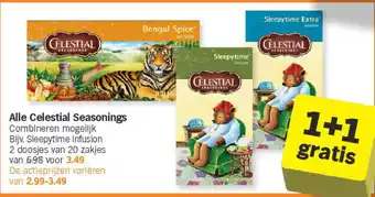 Albert Heijn Alle Celestial Seasonings aanbieding