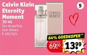 Kruidvat Calvin Klein Eternity Moment 30 ml aanbieding