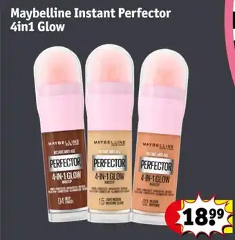 Kruidvat Maybelline Instant Perfector 4in1 Glow aanbieding