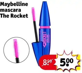 Kruidvat Maybelline mascara The Rocket aanbieding