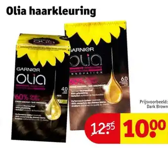 Kruidvat Olia haarkleuring aanbieding