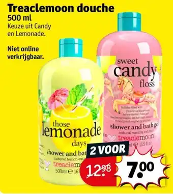 Kruidvat Treaclemoon douche 500 ML aanbieding