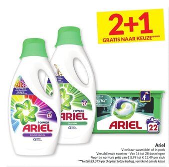 Intermarché Ariel aanbieding