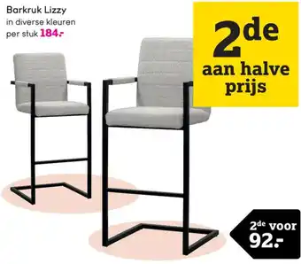 Leen Bakker Barkruk Lizzy aanbieding