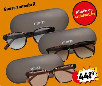 Kruidvat Guess zonnebril aanbieding