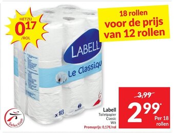Intermarché Labell Toiletpapier aanbieding