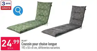 ALDI BELAVI Coussin pour chaise longue aanbieding