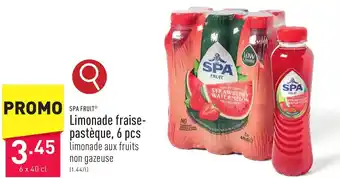 ALDI SPA FRUIT Limonade fraise pastèque, 6 x 40 cl aanbieding