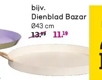 Leen Bakker Dienblad Bazar aanbieding