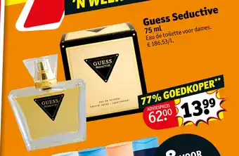 Kruidvat Guess Seductive 75 mL aanbieding