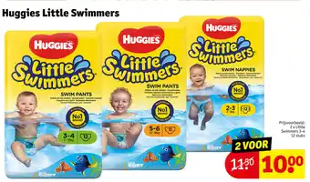 Kruidvat Huggies Little Swimmers 2 voor aanbieding