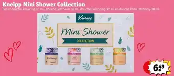 Kruidvat Kneipp Mini Shower Collection aanbieding