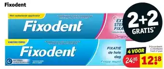 Kruidvat Fixodent aanbieding