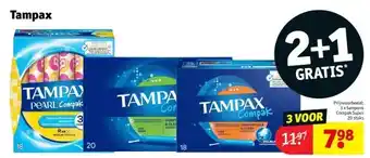 Kruidvat Tampax aanbieding