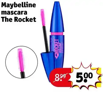 Kruidvat Maybelline mascara The Rocket aanbieding