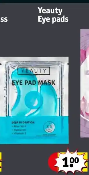 Kruidvat Yeauty Eye pads aanbieding