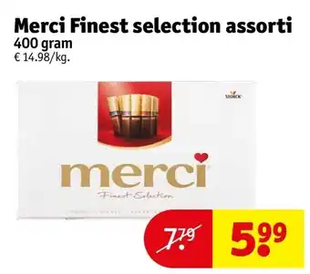 Kruidvat Merci Finest selection assorti aanbieding