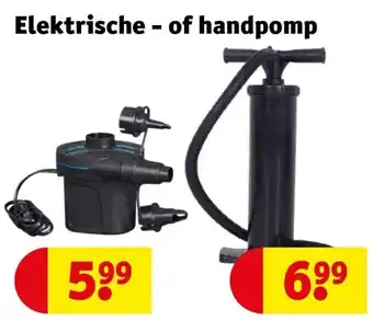 Kruidvat Elektrische - of handpomp aanbieding