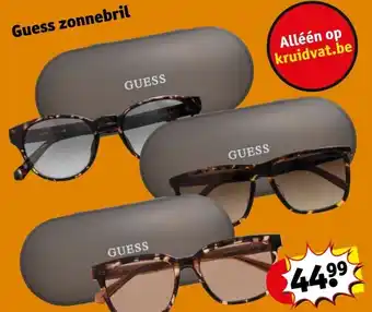 Kruidvat Guess zonnebril aanbieding