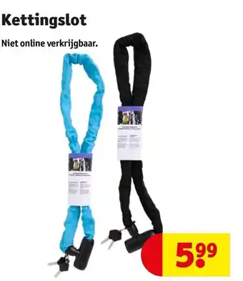 Kruidvat Kettingslot aanbieding