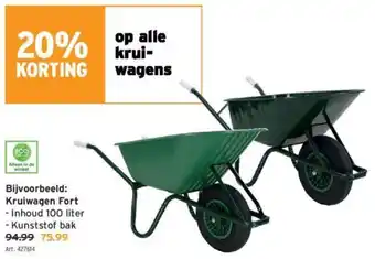 GAMMA Kruiwagen Fort aanbieding