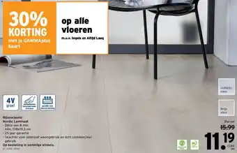 GAMMA Nordic Laminaat Per m² aanbieding