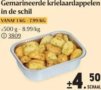 Buurtslagers Gemarineerde krielaardappelen in de schil aanbieding