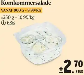 Buurtslagers Komkommersalade aanbieding